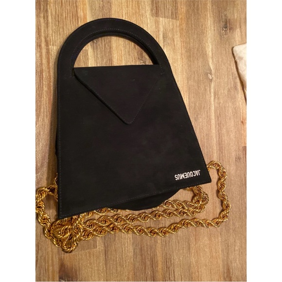 Jacquemus black leather bag - Picture 5 of 6